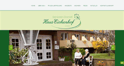 Desktop Screenshot of hauseichenhof.de