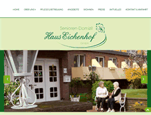 Tablet Screenshot of hauseichenhof.de
